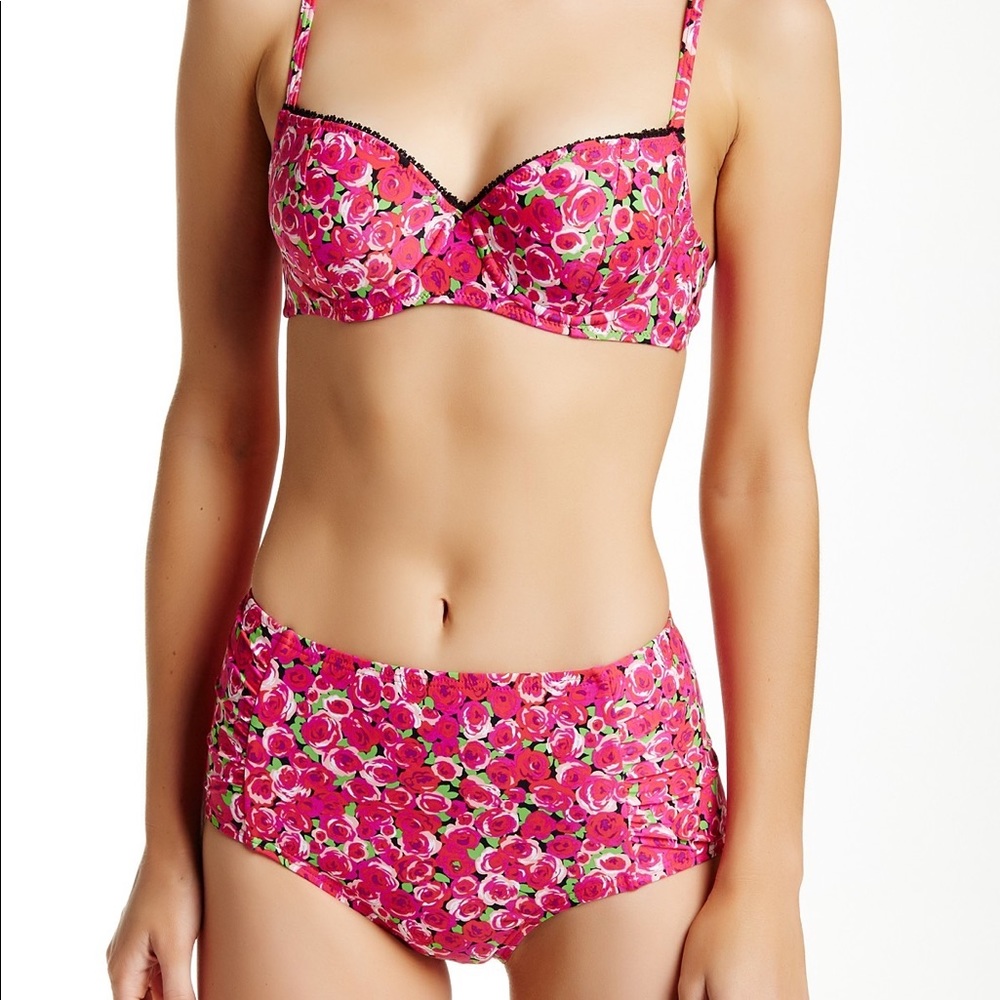 Betsey Johnson Bikini Top NWT